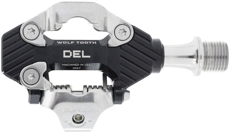 Wolf Tooth DEL Gravel Race Clipless Pedals - Black